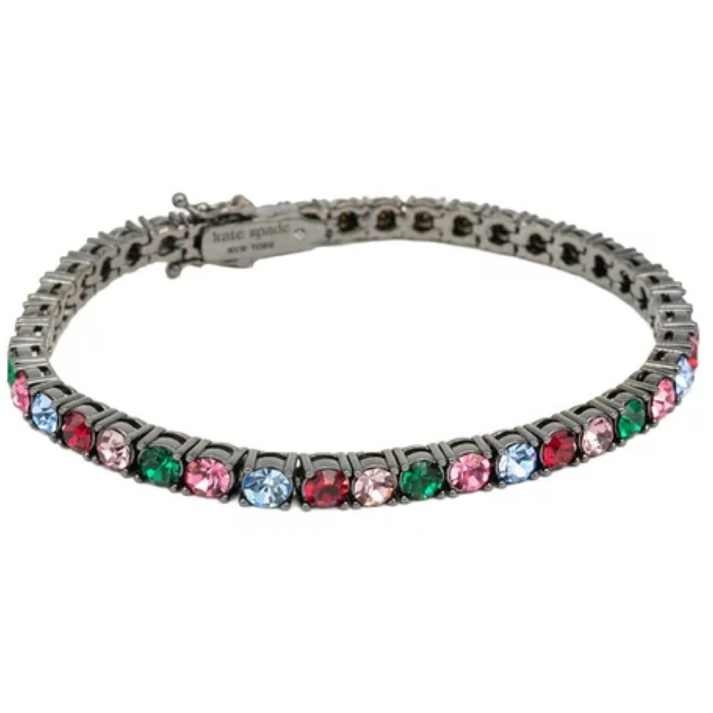 KATE SPADE • Prepare To Dazzle Shimmy Tennis Bracelet - Picture 3 of 4